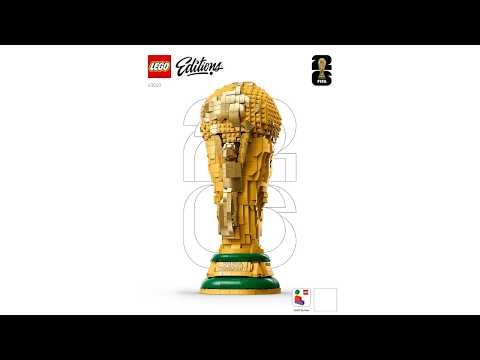 LEGO 43020 Instructions | Editions | FIFA World Cup Official Trophy | FIFA