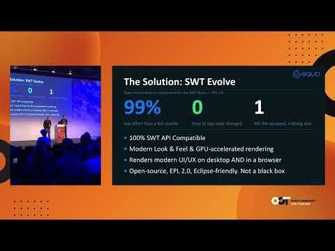 Beyond the desktop: Architecting a drop-in replacement for modernising legacy SWT & RCP applications