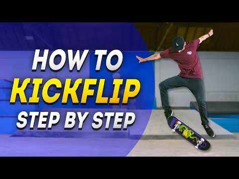 The secret to kickflips. How to skateboard episode 2