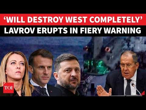 ‘RUSSIA WILL CHOOSE TARGETS’: Lavrov’s Explosive Warning To West Over Ukraine Military Aid | Watch
