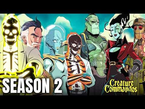Creature Commandos Season 2 Release Date | Trailer & Productions Status News
