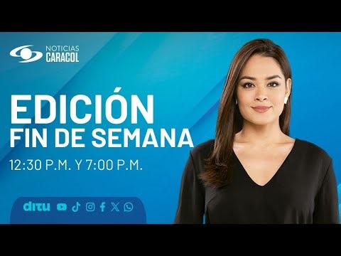 Noticias Caracol | Emisión mediodía fin de semana (1 de enero de 2026)