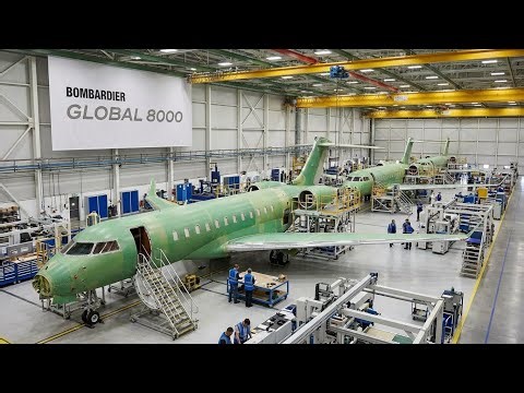 How the Bombardier Global 8000 Is Made Today: Inside the $10 Billion Luxury Jet Industry