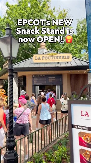 EPCOT’s New Snack Stand is Open! 🍟