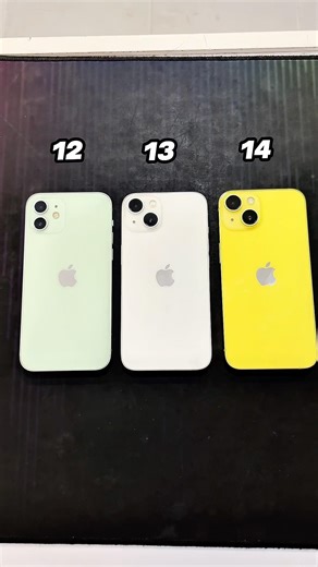 iPhone 12 Vs iPhone 13 Vs iPhone 14 || Reboot Up Speed Test! #shorts