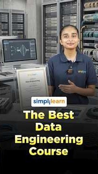 Best Data Engineering Course 2026 | Top Data Engineering Course for Careers | #Shorts | #Simplilearn