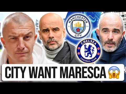 MAN CITY WANT MARESCA TO REPLACE PEP 😱