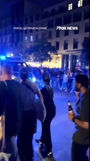 Berlin pride attendees flee after van rams into festival crowd #shorts #us #news #foxnews