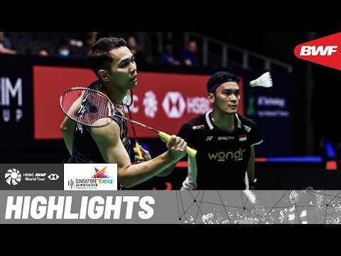 Goh/Izzuddin vs Alfian/Fikri | Rapid-fire attacking exchanges
