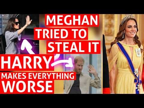 Meghan Tries to Steal the Spotlight from Catherine… Then Harry Drops This