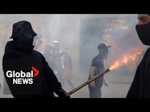 Student protests turn violent in Albania amid unrest across Europe