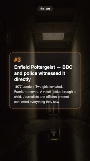 Poltergeist TOP3 — The Cases That Convinced Scientists Something Is Real