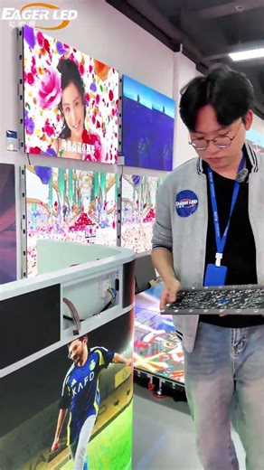 Front Desk LED Displays have strong load-bearing capacity.#ledscreen #ledvideowall #eagerled