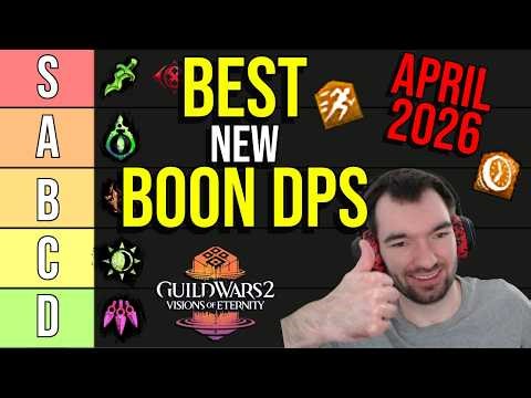 Best Boon DPS in GW2 After April Patch (Full Tierlist)