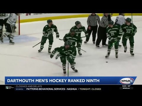Dartmouth men's hockey ranked 9th in USCHO poll