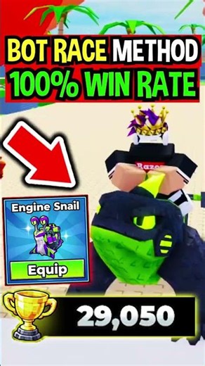 100% WIN RACE EVENT METHOD in Roblox Steal An Egg