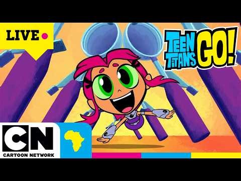 🔴 LIVE: Teen Titans Go! Ultimate LOL Power-Up! ⚡🤣 Compilation | Cartoon Network Africa