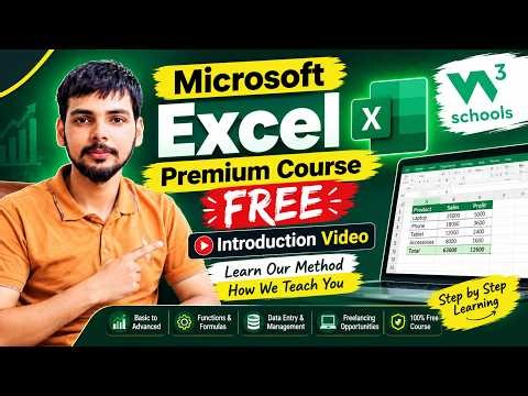 Microsoft Excel Complete Course Free 🔥 | Introduction | Our Teaching Method | Learn Microsoft Excel