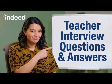 Teacher Interview: Common Questions to be Prepared For | Indeed