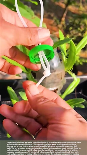 How to Grow Vegetables in Plastic Bottles: Space-Saving Gardening #relaxing #satisfying #farming