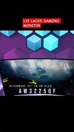 Alienware AW3225QF 32” 4K QD-OLED 🔥 Best Gaming Monitor Ever? #shortfeed #gamer #gta6