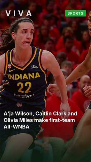 A'ja Wilson, Caitlin Clark and Olivia Miles make first-team All-WNBA #shorts
