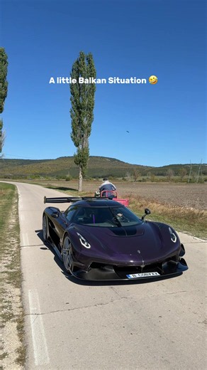 Got ourselves a little situation in Bulgaria 🤣 After all those crazy and devastating car reveals, take your time to check out some real cars! Full video on YouTube! 🎥