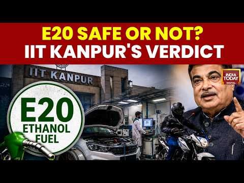 E20 Fuel Myth Busted? IIT Kanpur Study Finds No Engine Damage