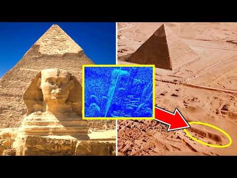 New Scan Finds SECOND SPHINX BURIED at Giza Pyramids!