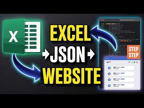 How to convert Excel to Web Interface (With custom Filters) 🔥 For Free | Full Step-by-Step Tutorial