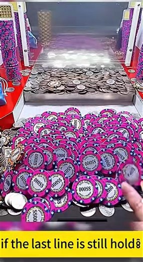One Push, Total Collapse | Coin Pusher Jackpot in ClawChampion #coin #games #bestarcadegame #jackpot