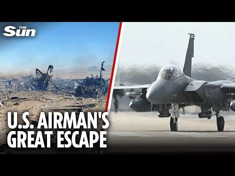 Daring mission to rescue wounded US airman downed in Iran - from CIA deception to ‘ring of steel’