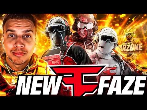 Meet My New FaZe Warzone Pro Team!