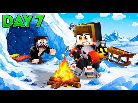 Surviving COLDEST 7 Days Stranded in ARCTIC Roblox!