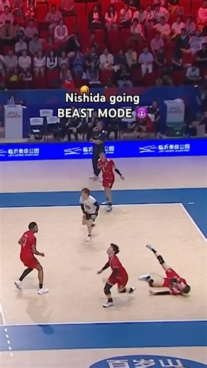 Nishida 🇯🇵 DELIVERED 😈 #vnl26 #volleyballworld #japan