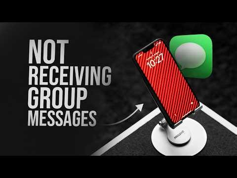 Why Am I Not Receiving Group Texts on my iPhone (explained)
