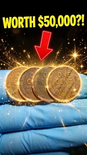 4 Wheat Pennies Worth $50,000?! Do You Have One? 🤯