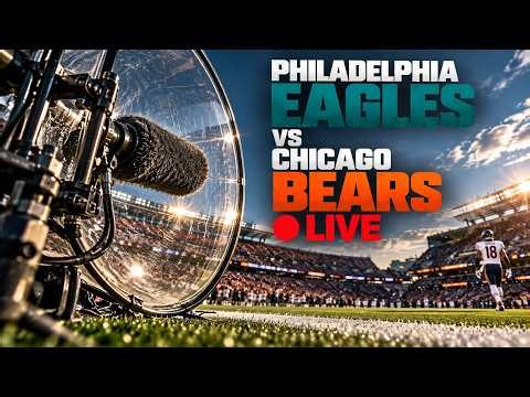 Philadelphia Eagles VS Chicago Bears LIVE | Sunday NFL