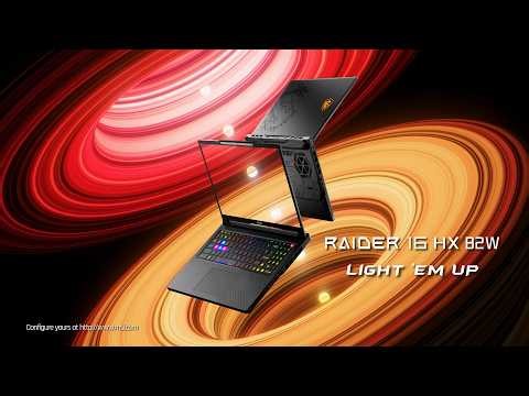 Raider 16 HX B2W - Light 'em Up | MSI