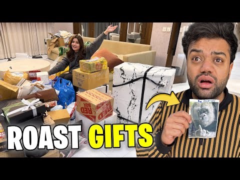 Fans Roasted Me With These Gifts 😭 | Fan Gifts Unboxing (Part 2) 😍
