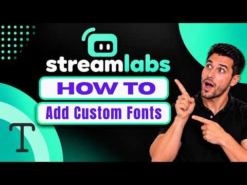 How to Add Custom Fonts to Streamlabs OBS (2026 Step-by-Step Beginner Tutorial)