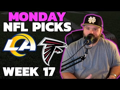 Rams vs Falcons Picks - NFL Week 17 Monday Night Football with Kyle Kirms