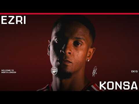 Welcome to The Arsenal, Ezri Konsa 💪