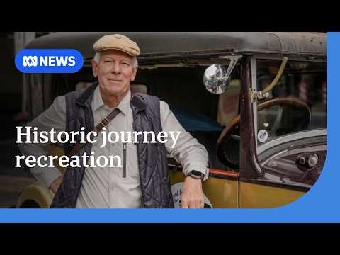 Historic cross-country journey recreated for a good cause | ABC NEWS