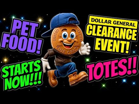 MORE DOLLAR GENERAL CLEARANCE EVENT DEALS! HAPPENING NOW!!!