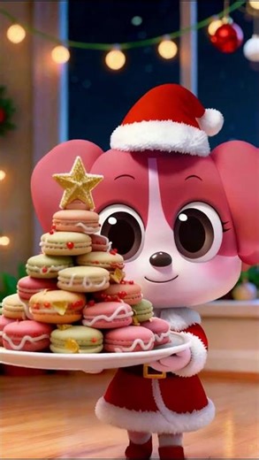 Building a Christmas Tree... but with FOOD! 🎄#shorts