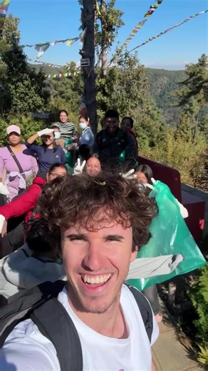 Sometimes you can’t control the trash you find in nature but you can control what you do next. 1,000 liters removed on this holy mountain in Nepal 🇳🇵together with locals monks (and some goats 🐐). Big love to Rukmini Foundation & Moksha Yoga Adventure for the shared cleanup! Track your cleanups in the Planet Matters app to get rewarded for every piece you find and let’s protect our beautiful nature together. 🌍 #cleanups #planetmatters #nature #litter