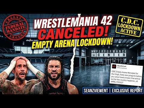 [LEAKED] WRESTLEMANIA 42 CANCELLED! 🚨 TKO GROUP SHUT DOWN!
