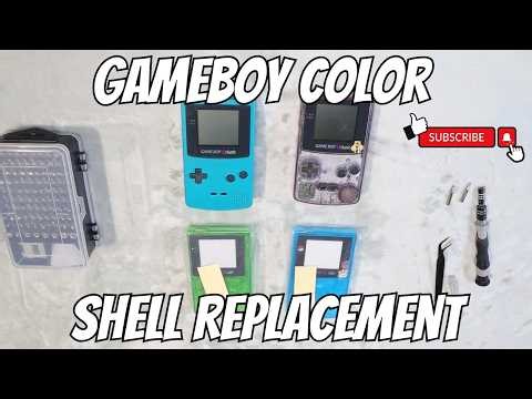 Revive Your Gameboy Color - Complete Shell Replacement