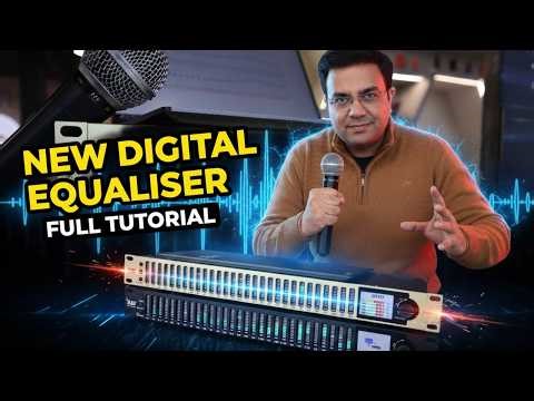SLV Digital Equaliser 🔥 Full Tutorial, Features & Price | Best DSP Equaliser for DJ & Rental Sound